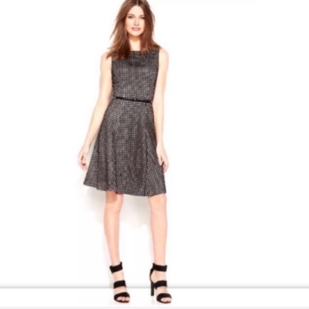 ♠️CALVIN KLEIN♠️A-LINE DRESS WITH CUTOUT A-LINE♠️